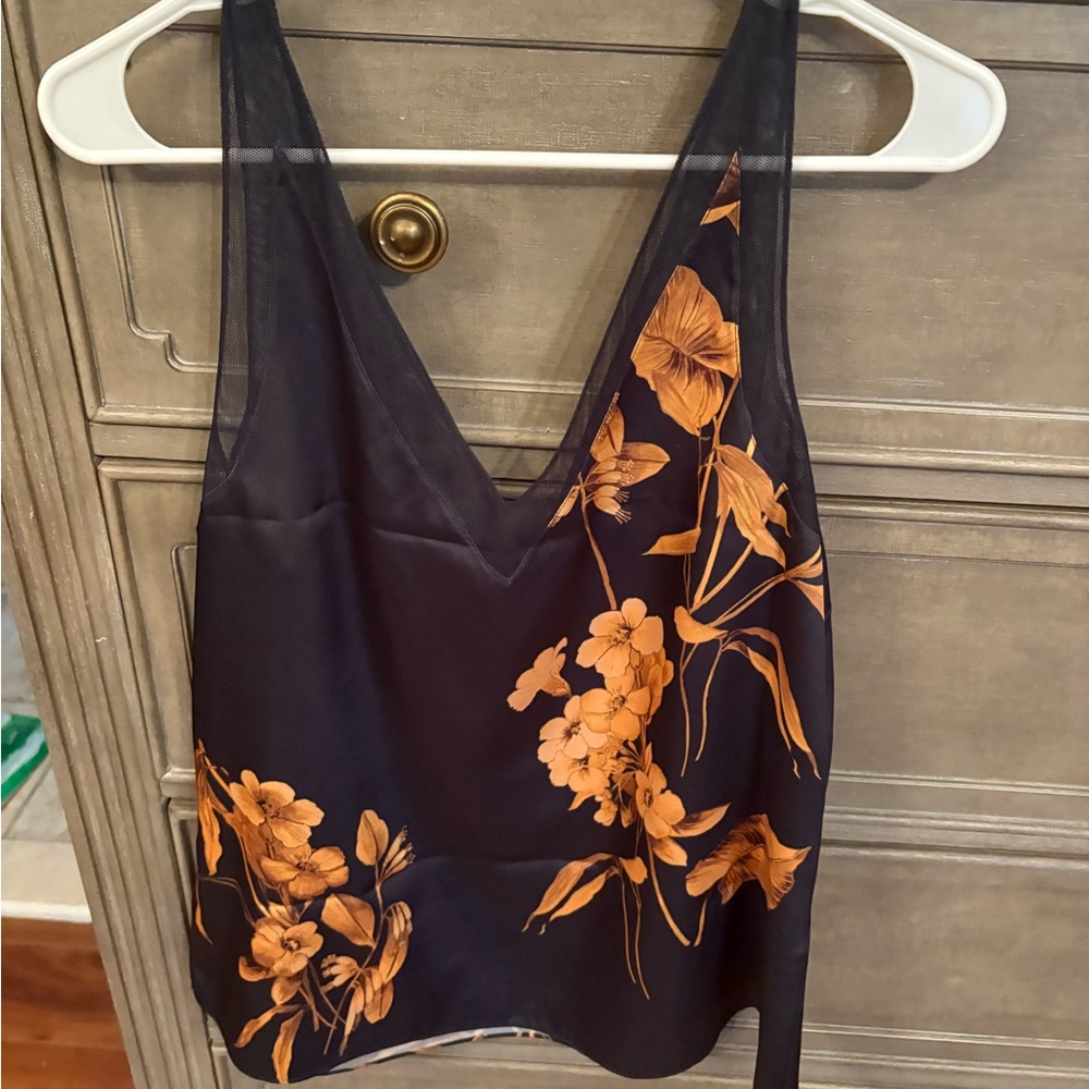 Ted Baker Floral Print V-Neck Women's Top